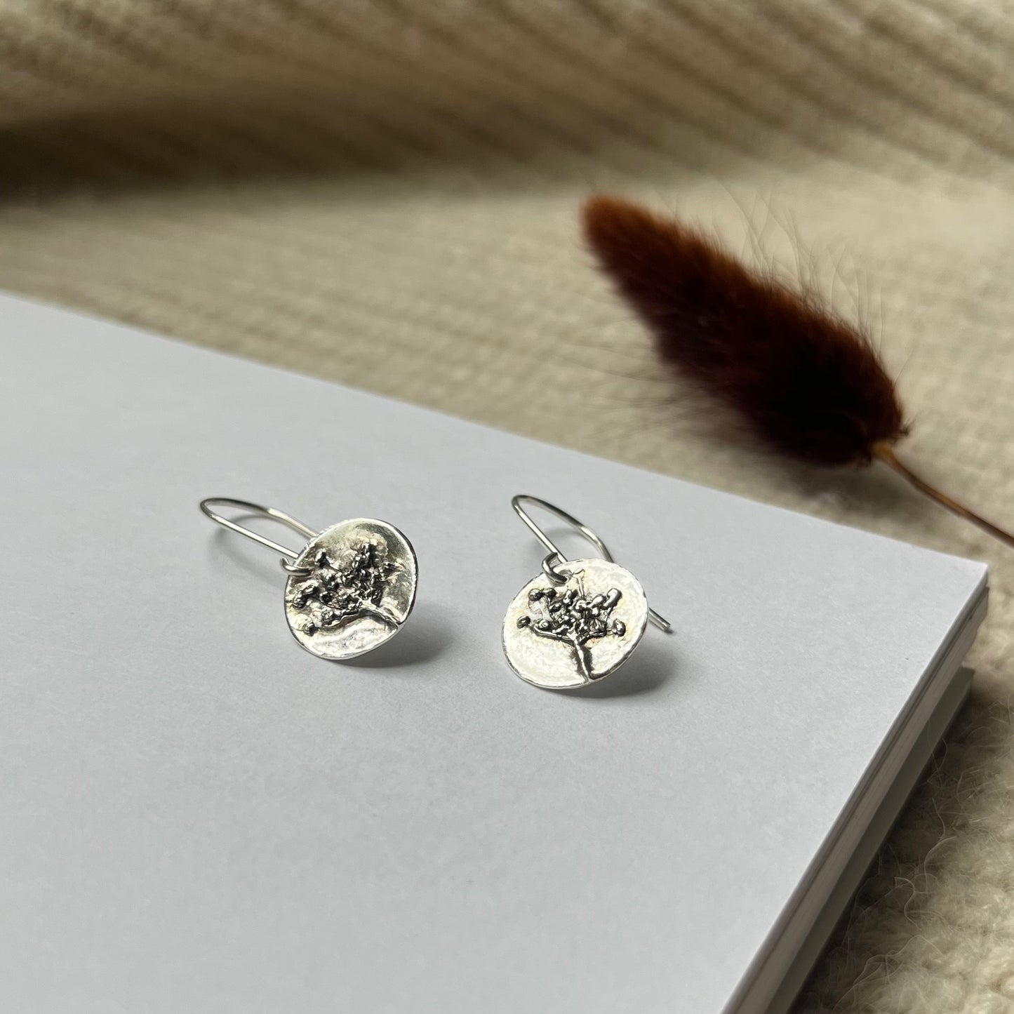 Pod Earrings - Dill Flower